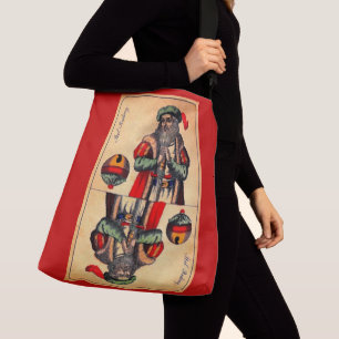19th century tarot card no. 2 print crossbody bag