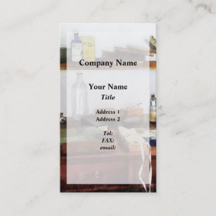 19th Century Veterinarian's Office Business Card