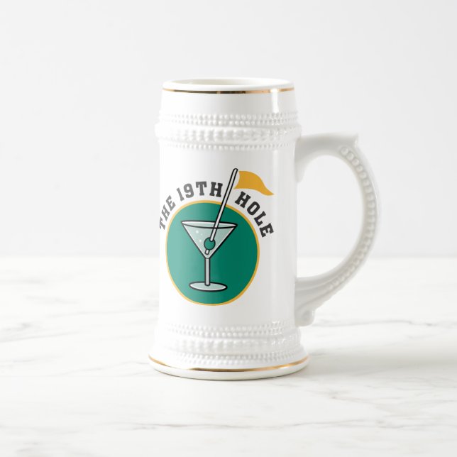 19th Hole Beer Stein (Right)