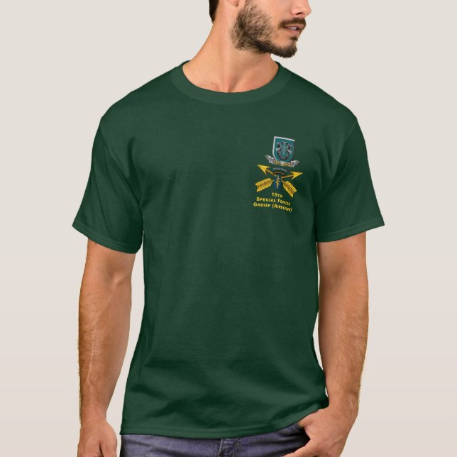19th Special Forces Group Airborne T-Shirt (Front)