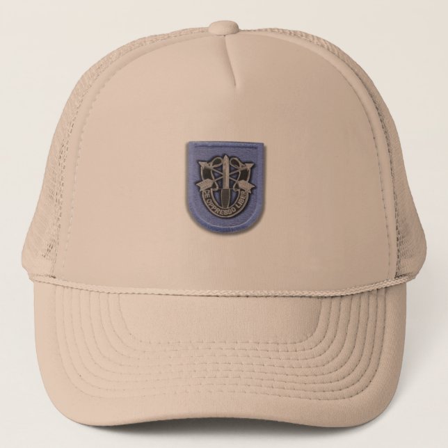 19th special forces group iraq camp williams hat (Front)