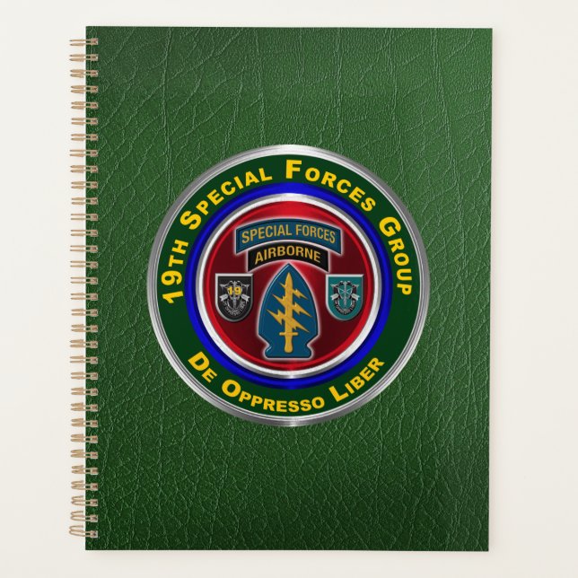 19th Special Forces Group  Planner (Front)