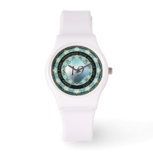 19th Wedding Anniversary Acquamarine Watch
