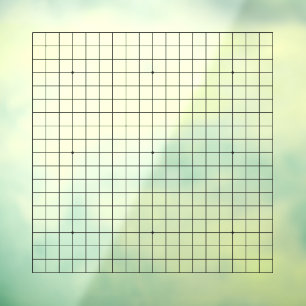 19x19 Goban Square Version Customisable Cling