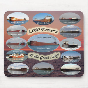 1,000 footers on the Great Lakes mousepad