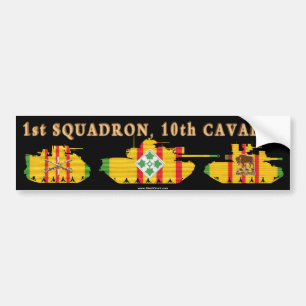 1/10th Cavalry VSR Armoured Vehicles Bumper Sticker