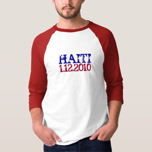 1.12.2010, HAITI T-Shirt (Front)