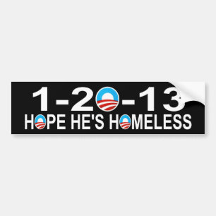 1-20-13 anti Obama Bumper Sticker