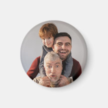 1.25 Inch Circle Photo Magnet