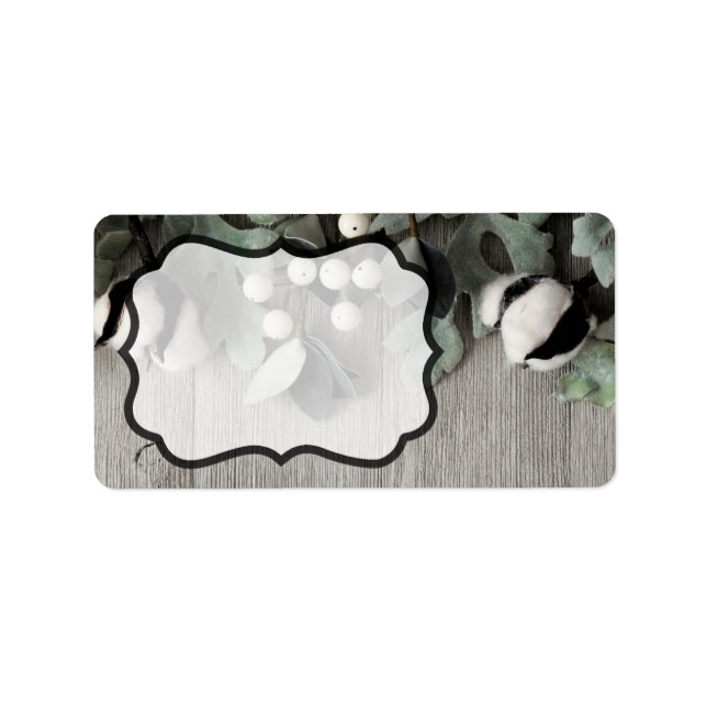 1.25"x2.75" Business Mailing Addres Label cotton p (Front)