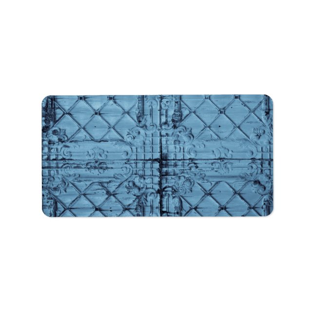 1.25"x2.75" Business Mailing Addres Label Rustic T (Front)