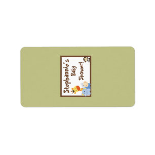 1.25"x2.75" Hershey's Miniature Jungle Play Label