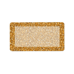 1.25"x2.75" Mailing Address Art Deco Roaring 20s Label