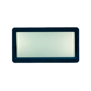 1.25"x2.75" Mailing Address Frosted Glass Mirror Label