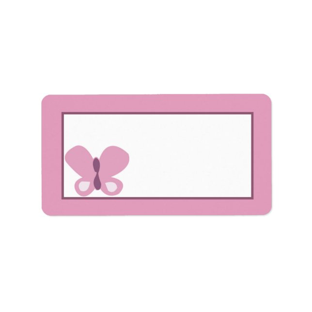 1.25"x2.75" Mailing Address Sugar Plum Label (Front)