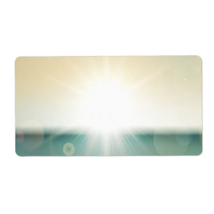 1.25"x2.75" Mailing Address Sunset Beach