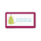 1.25"x2.75" Modern Christma Tree Mailing Label