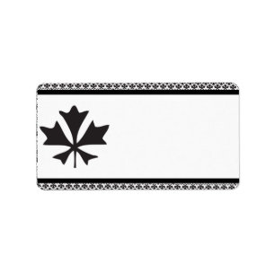 1.25" x 2.75" Mailing Address Light Green/Grey For Label