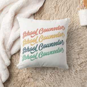 1/2- Back To School Vintage School Counsellor Cushion