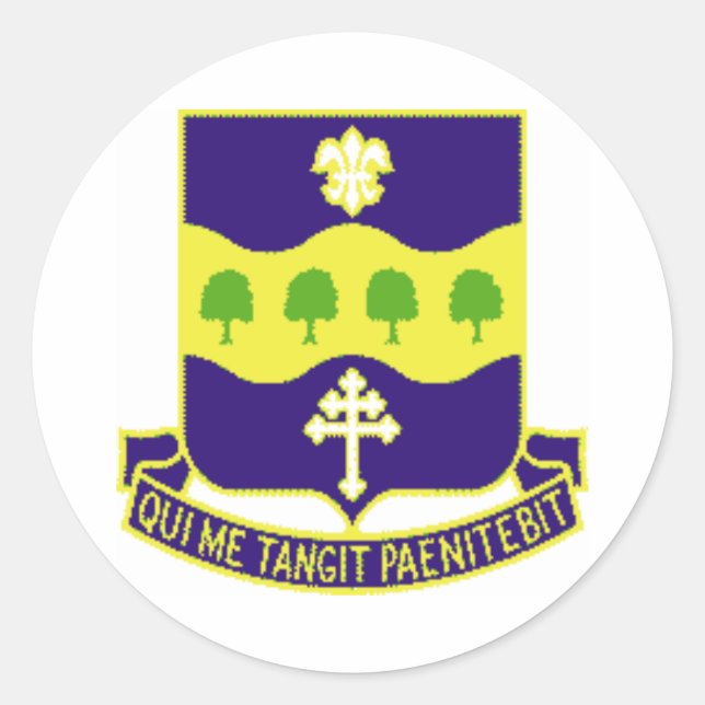 1/315th INFANTRY REGIMENT Classic Round Sticker (Front)