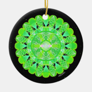 1/4 Chakra Colour Complement Ceramic Tree Decoration