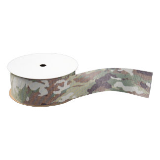 1.5" Grosgrain Ribbon Army OCP Camo Uniform Camofl