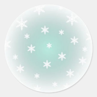 1.5 IN. SNOWFLAKE STICKER