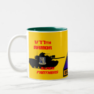 1/77th Armour Black Panthers Steel Tigers Mug