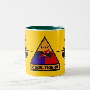 1/77th Armour Black Panthers Steel Tigers Mug