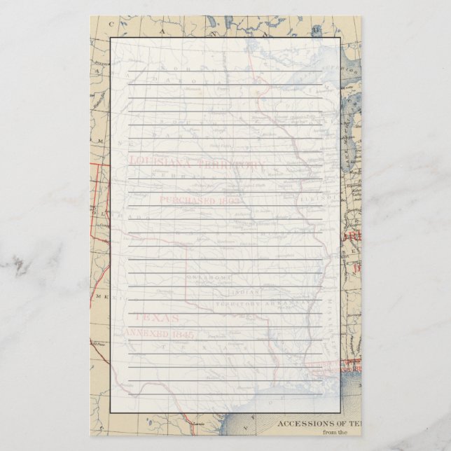 1 Accessions of territory Stationery (Front)