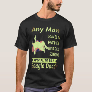 1 Any Man - Beagle Daddy Beagle T-Shirt