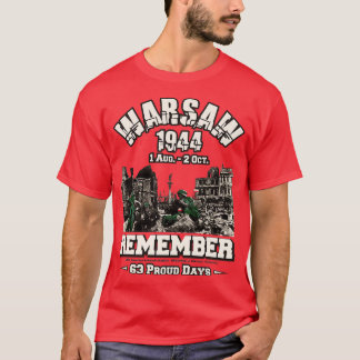 1 August 1944 Warsaw Uprising T-Shirt