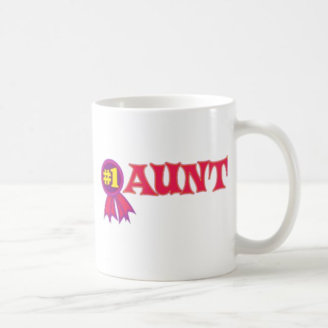#1 Aunt Coffee Mug (Right)
