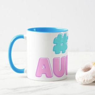 #1 Aunt Sticker Mug