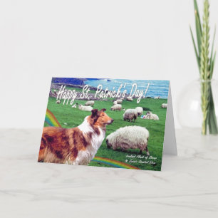 1. Awesome Ireland Coast St Patrick's Day Card