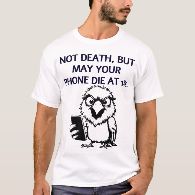 1% Battery Karma T-Shirt (Front)