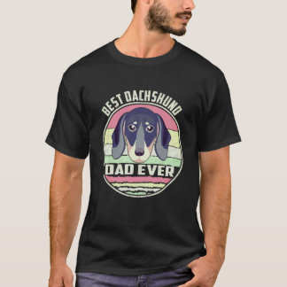 1 Best Dachshund Dad Ever T-Shirt