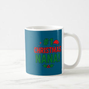 #1 Christmas Nana  Coffee Mug