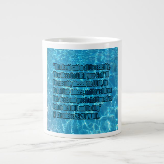 1 Chronicles 29:20 WEBU Mug (Front)