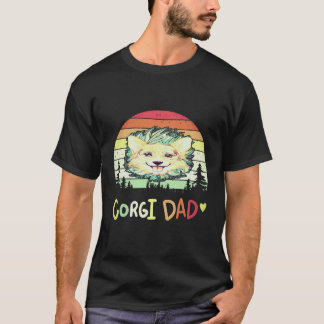 1 Corgi Dad Corgi T-Shirt