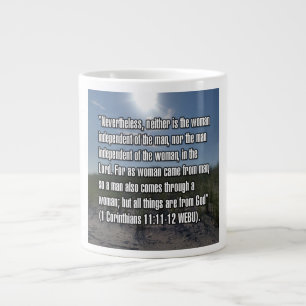1 Corinthians 11:11–12 WEBU Mug