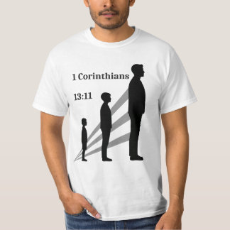 1 Corinthians 13:11 - Journey to Manhood by All43 T-Shirt