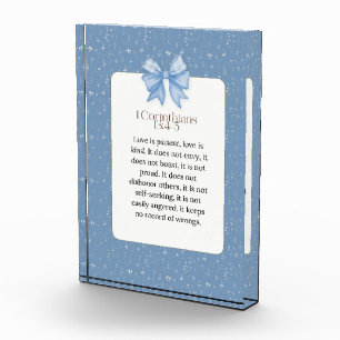 1 corinthians 13 4 5, love is patient love is kind photo block