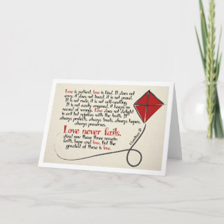 1 Corinthians 13 Note Card Blank Inside