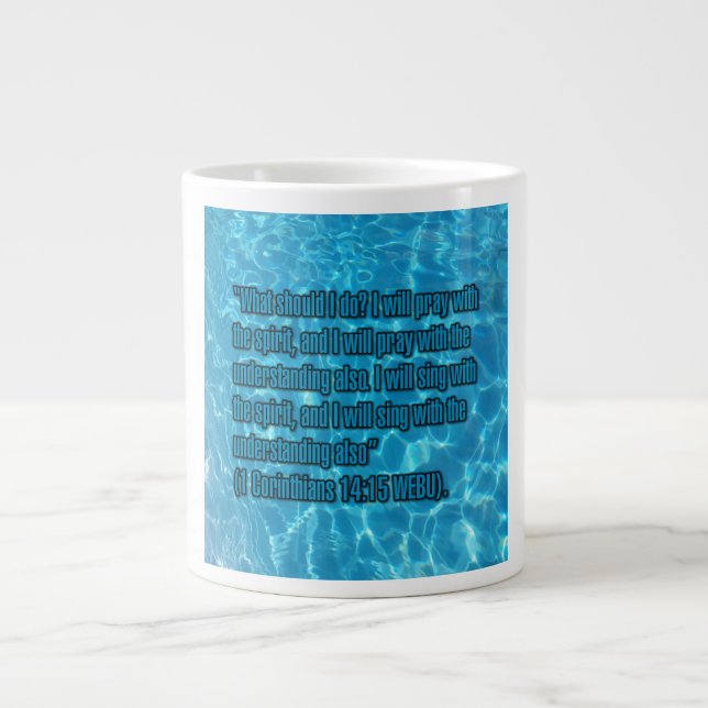 1 Corinthians 14:15 WEBU Mug (Front)