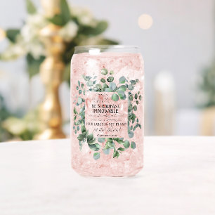 1 Corinthians 15:58 Inspirational Verse Eucalyptus Can Glass