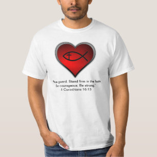 1 Corinthians 16:13 T-Shirt