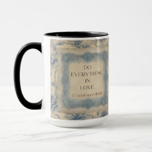 1 Corinthians 16:14 Do Everything in Love Vintage Mug