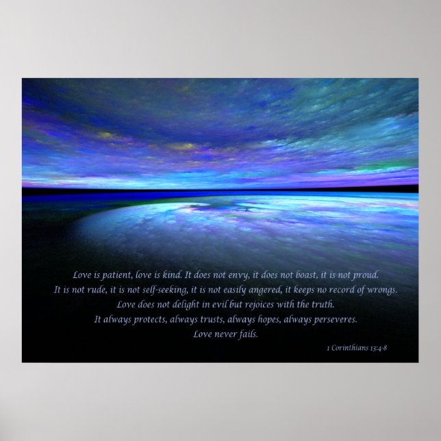 1 Corinthians 4:8 Horizons Print (Front)