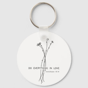 1 Corinthians Keychain